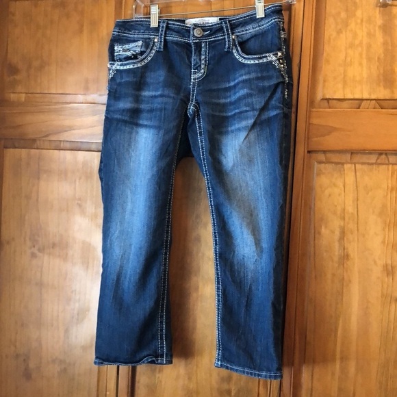 Hydraulic Gramercy Denim Jean Capris 4 - Picture 5 of 7